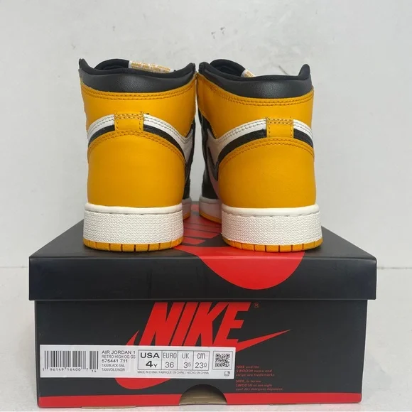 Nike Air Jordan 1 Retro High OG GS “Taxi” 2022 - Picture 4 of 4